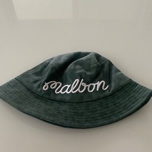 Malbon Golf Bucket Hat with Embroidered Logo